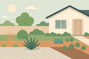 low maintenance lawn ideas